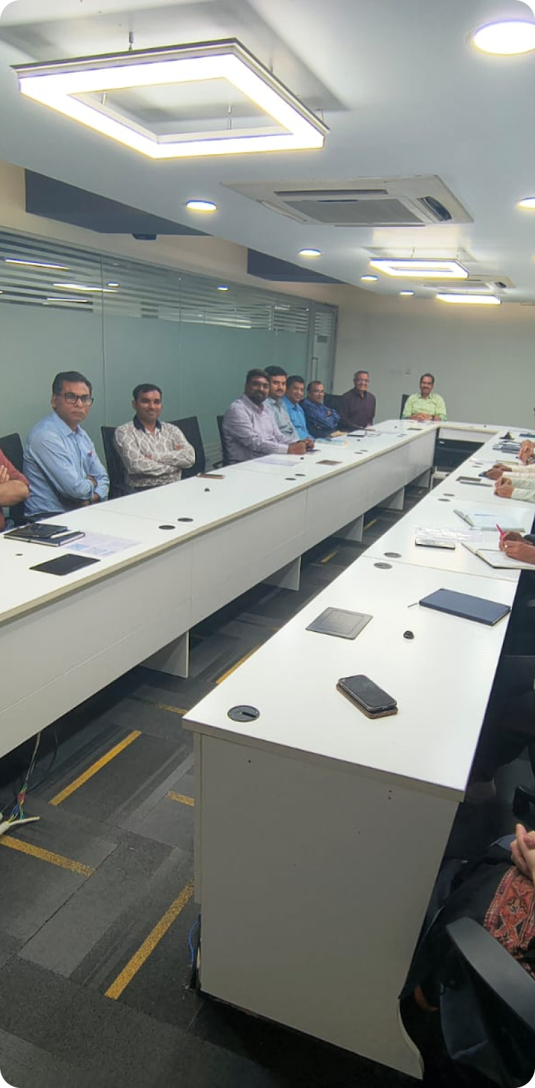 The Growthspirit team in a meeting